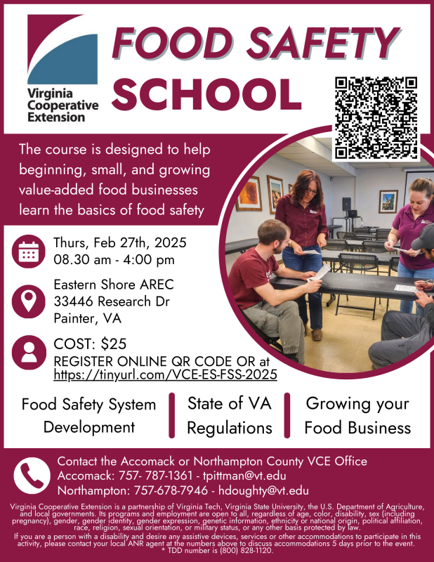 2025 Food Safety School